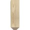 Ekena Millwork Imperial Craftsman Rough Sawn Bracket, Douglas Fir, 4"W x 14"D x 14"H BKT04X14X14IMP04RDF - alternate 4